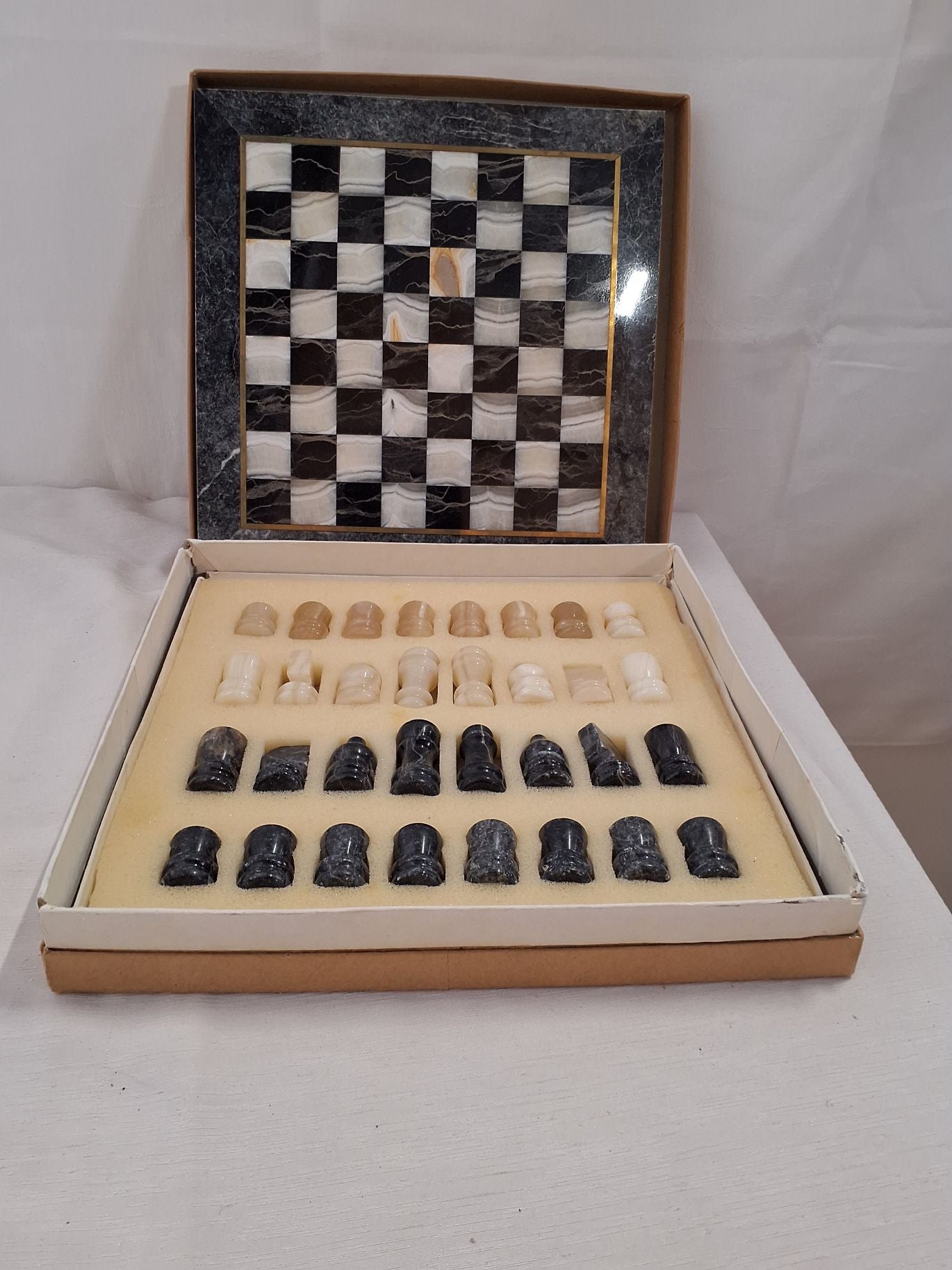 Marmor skakspil